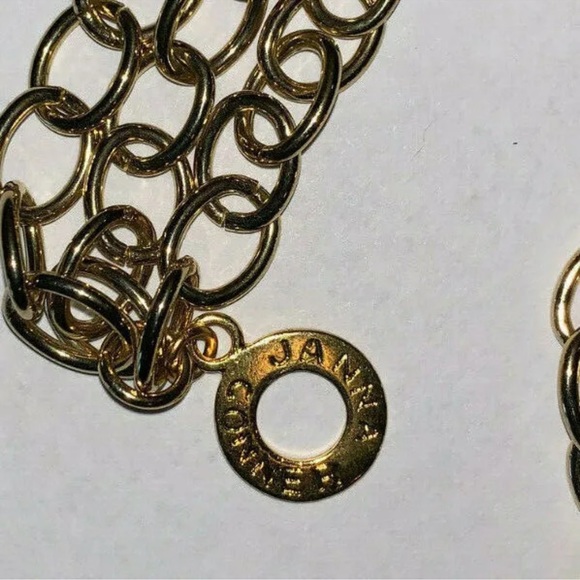 JANNA CONNER turquoise collar statement boho necklace - Picture 5 of 6